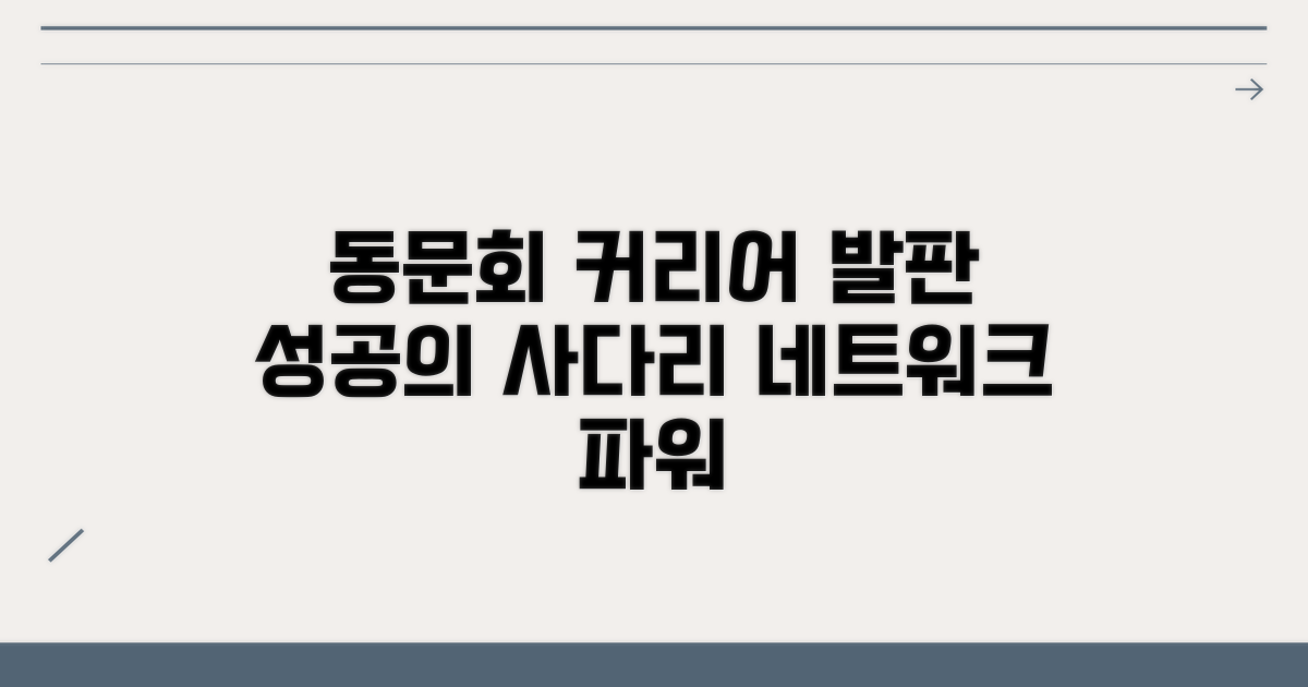 동문회, 당신의 커리어 발판