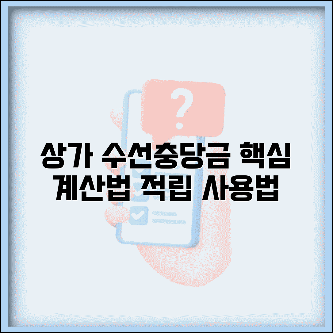 수선충당금 계산법 | 상가 수선충당금 적립 및 사용