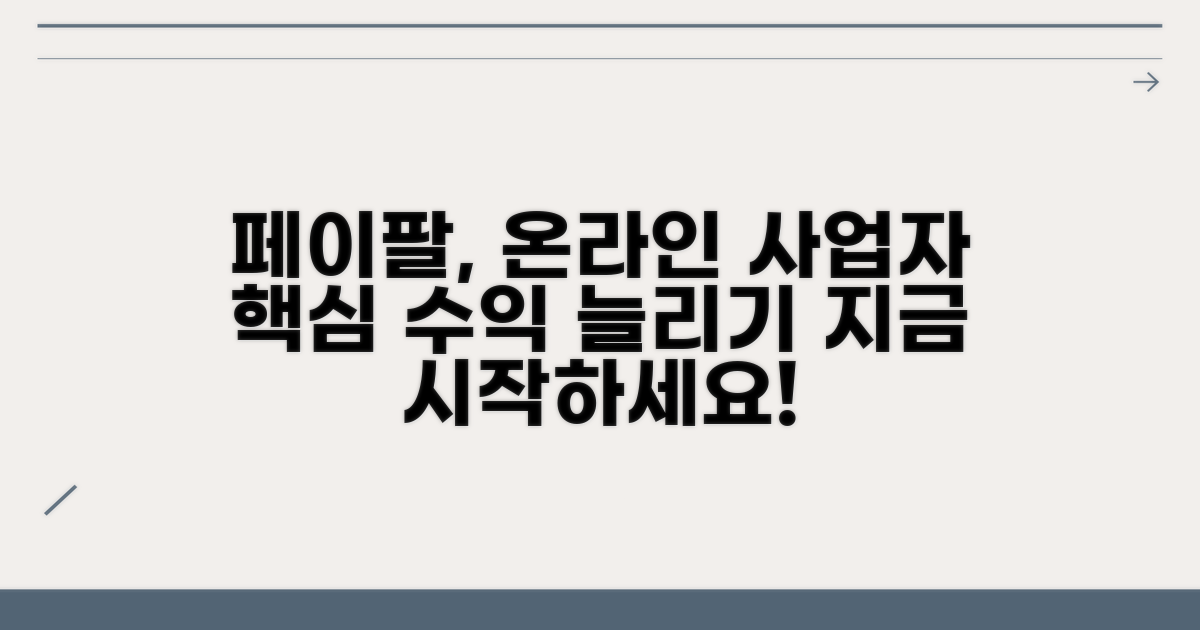 온라인 사업자 페이팔 활용법