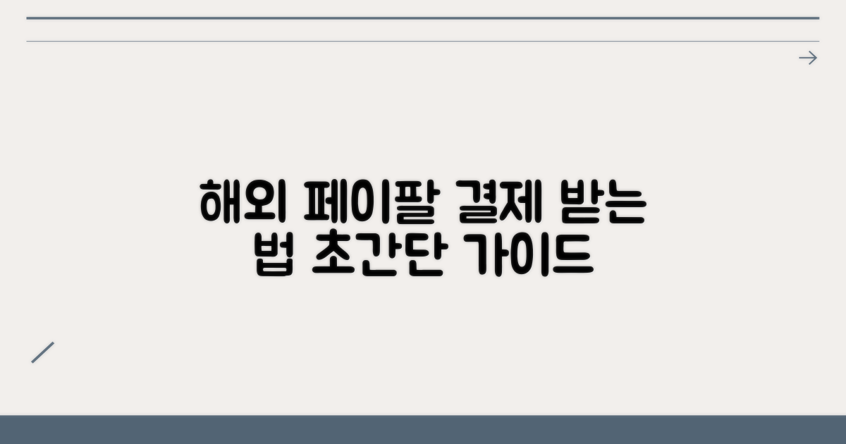 페이팔 해외 결제 받는 법