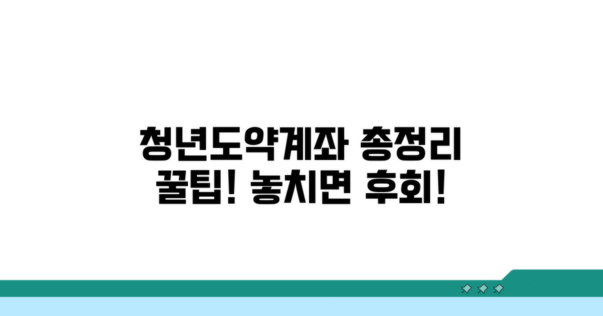 청년도약계좌 핵심 총정리