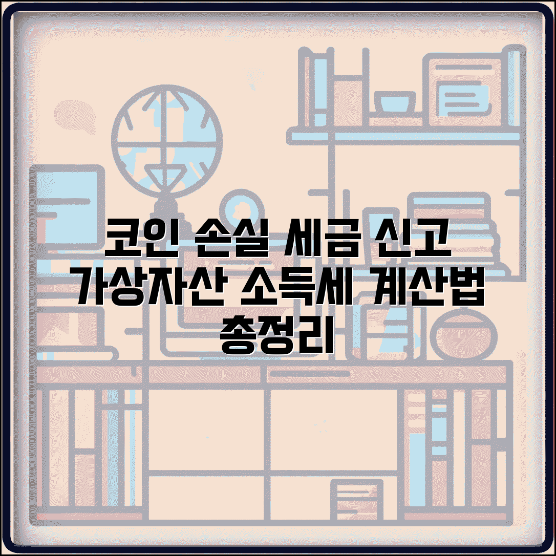 코인 투자 손해봤을때 세금신고 | 가상자산 소득세 계산법