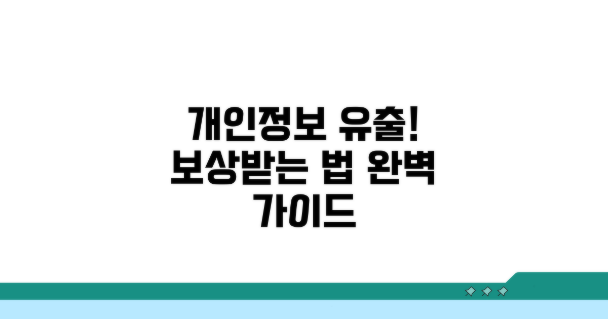 개인정보 유출 피해, 이렇게 배상받으세요
