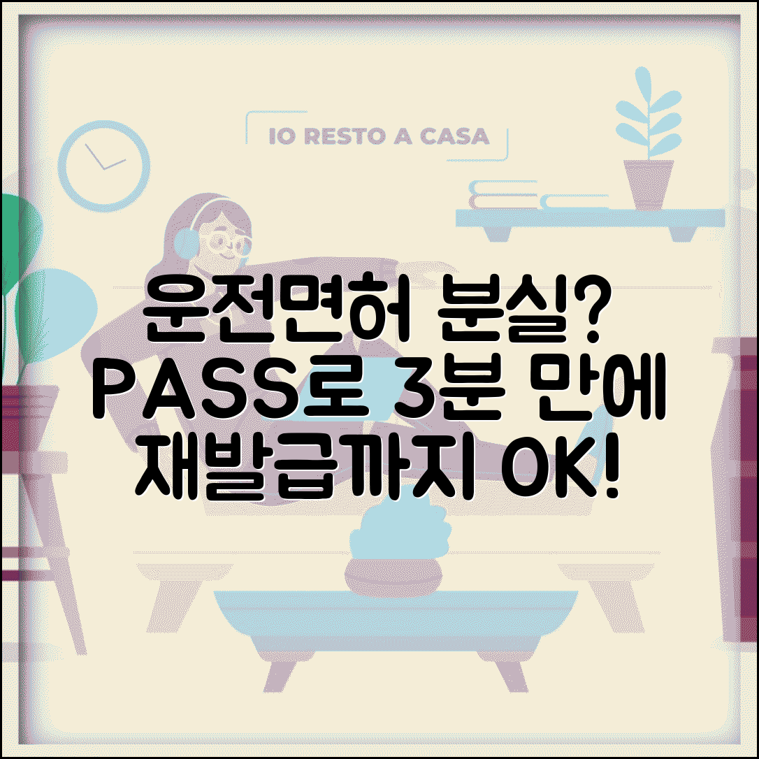 운전면허증 분실신고 모바일 3분 완성 | PASS 인증, 재발급까지 한 번에 해결