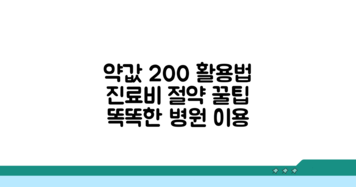 의약품·진료비 똑똑하게 이용하기