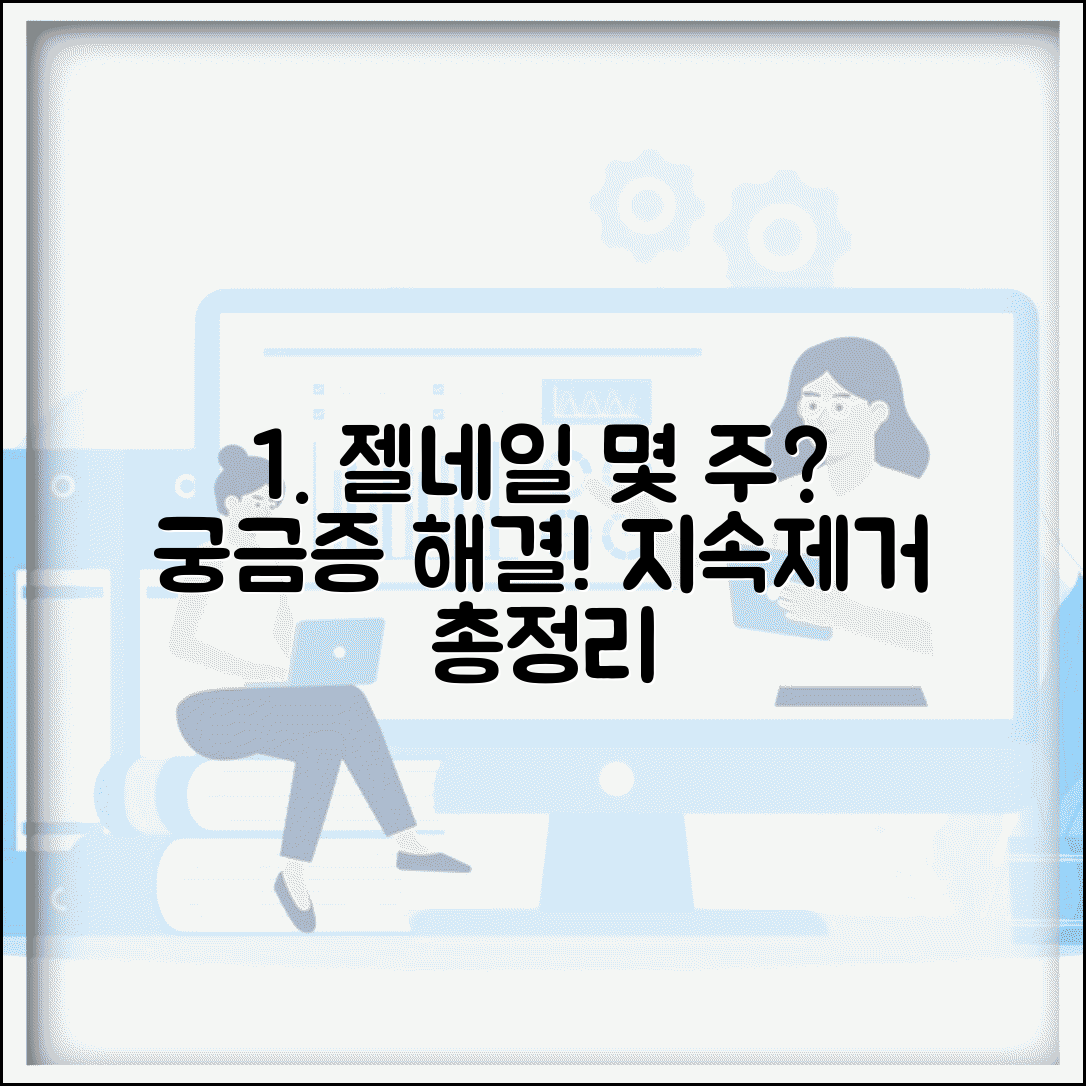 젤네일 몇 주 지속될까? | 젤네일 지속 기간 및 제거 방법 총정리
