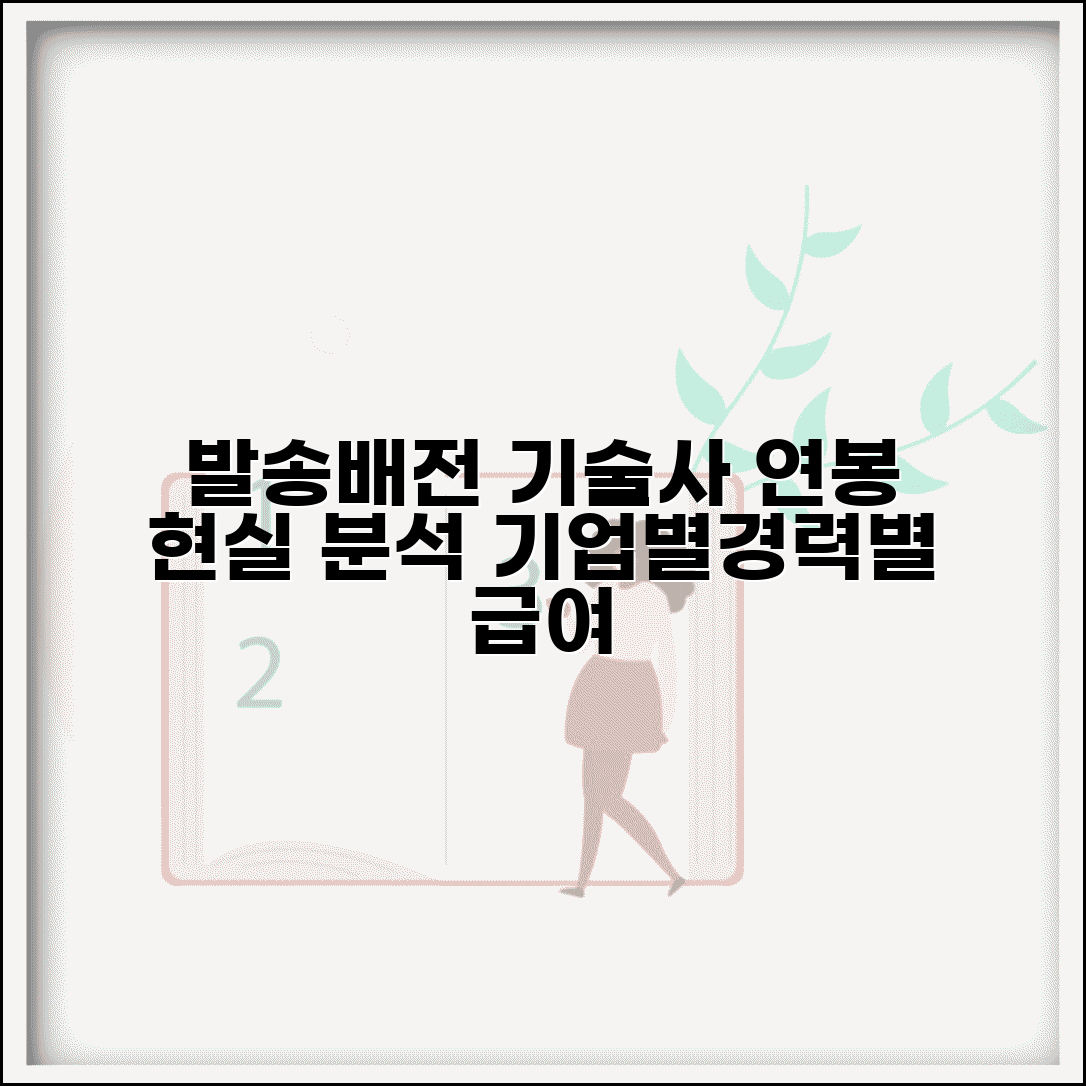 발송배전 기술사 연봉 현실 | 기업별 처우 및 경력 따른 급여 수준 분석