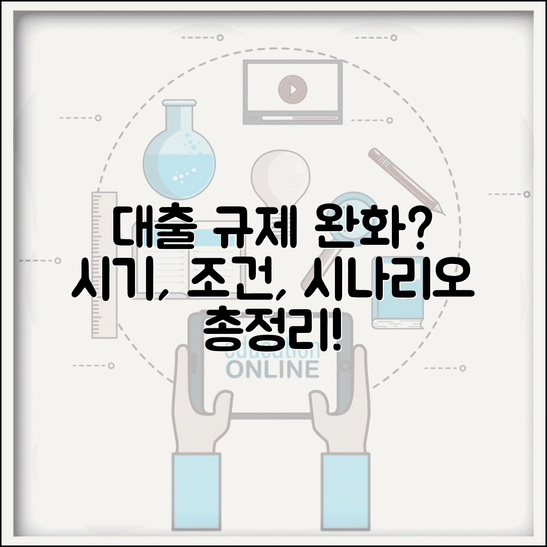 대출규제 완화 전망 | 대출 규제 완화 정책과 시기, 언제쯤? 조건 및 예상 시나리오 총정리