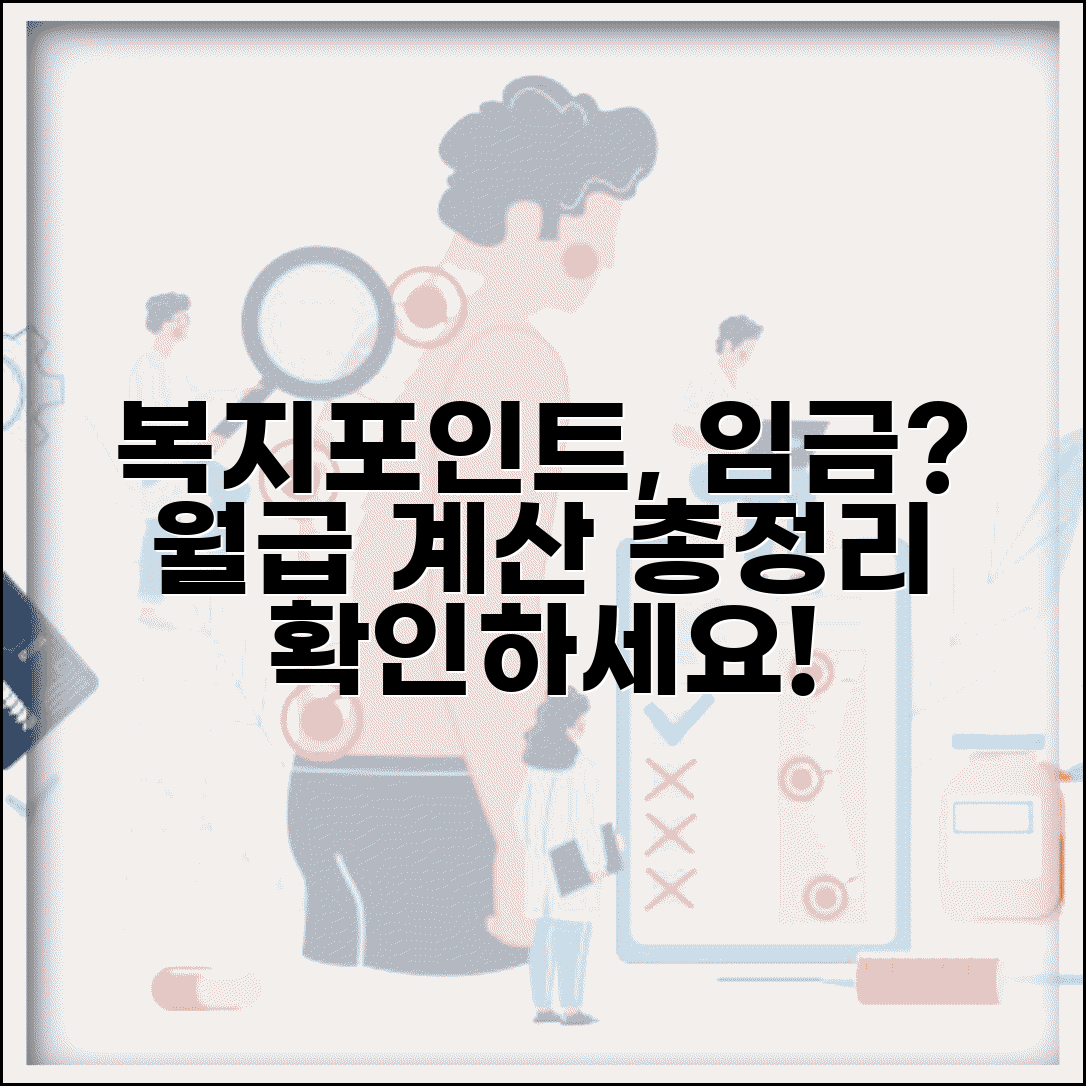 복지포인트 통상임금 포함 여부 | 회사에서 지급하는 복지포인트 임금 산정 기준