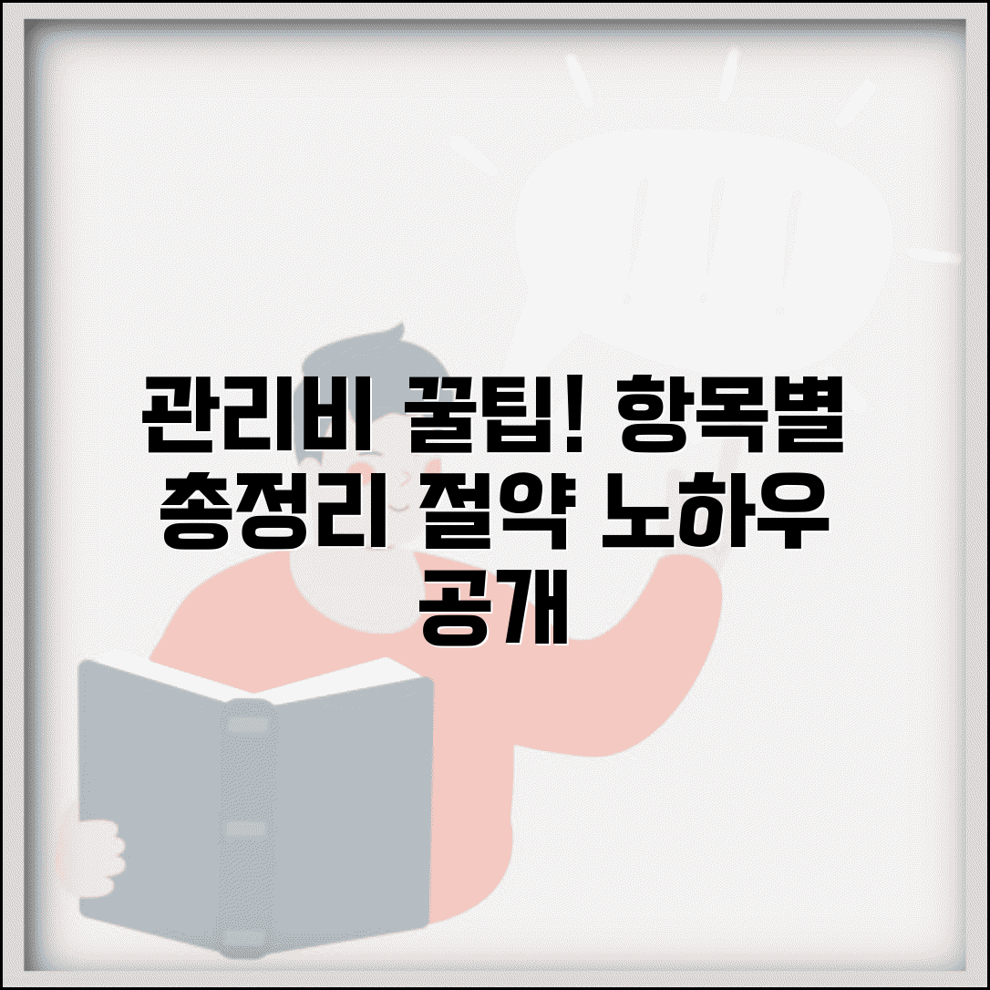 아파트 관리비 내역 항목별 | 공동주택 관리비 구성 및 절약 꿀팁 총정리