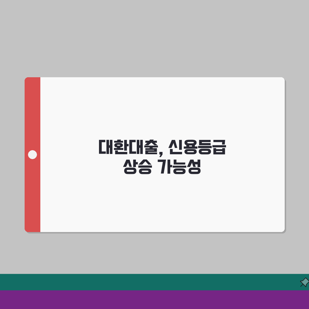 대환대출 받으면 신용등급 오르나요 | 대환대출 | 신용등급영향 | 개선 체험기, 직접 해보